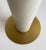 Side Table Marble and Brass Plate For Sale - Image 4 of 5