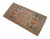 Distressed Low Pile Turkish Yastik Petite Rug Faded Mat - 18'' X 37'' For Sale - Image 4 of 13