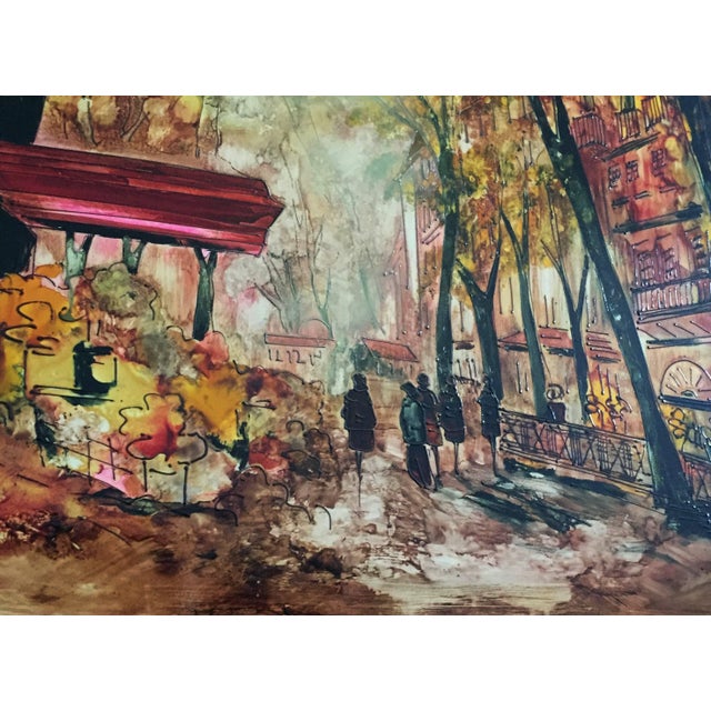 Mid-Century Modern Low Temperature Glaze, Valentin Nector Saladrigas "Vanessa" For Sale - Image 3 of 4