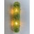 Contemporary Hammered Green Graniglia Murano Glass Wall Sconces by Simoeng from Simoeng, Set of 2 For Sale - Image 3 of 6