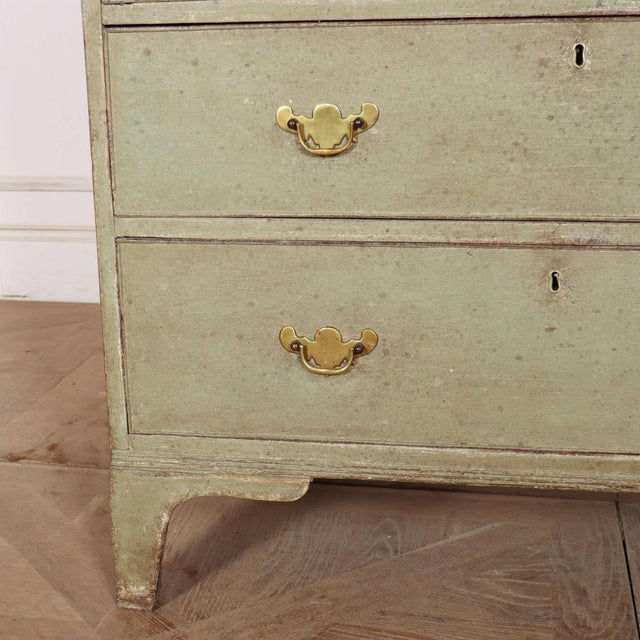 English Painted Chest of Drawers, 1780 For Sale - Image 6 of 11
