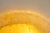 Clear and Golden Murano Glass Flush Mount with Brass Base from Sylcom Lighting, 1990s For Sale - Image 12 of 18