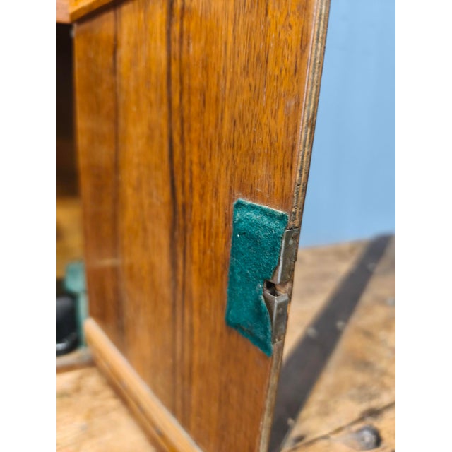 Antique Wood and Copper Combination Microscope, 1850s For Sale - Image 9 of 18