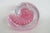 This wonderful Paper Weight is made of art glass. This stunning vintage piece features a vibrant pink swirl patter...
