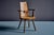 Brutalist Brutalist Armchairs in Oak by Vervoort, Tilburgnetherlands, 1960s, Set of 2 For Sale - Image 3 of 16