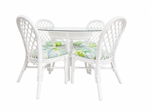 Rattan Dining Set - Set of 5