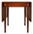 American Federal Mahogany Inlaid Hepplewhite Drop Leaf Dining Table 1820s For Sale