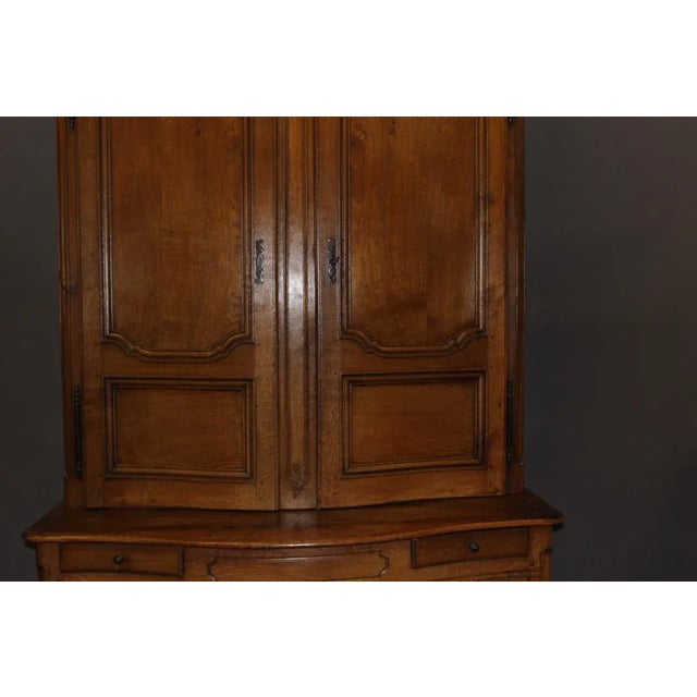 Wood Louis XV Buffet with Facade For Sale - Image 7 of 13