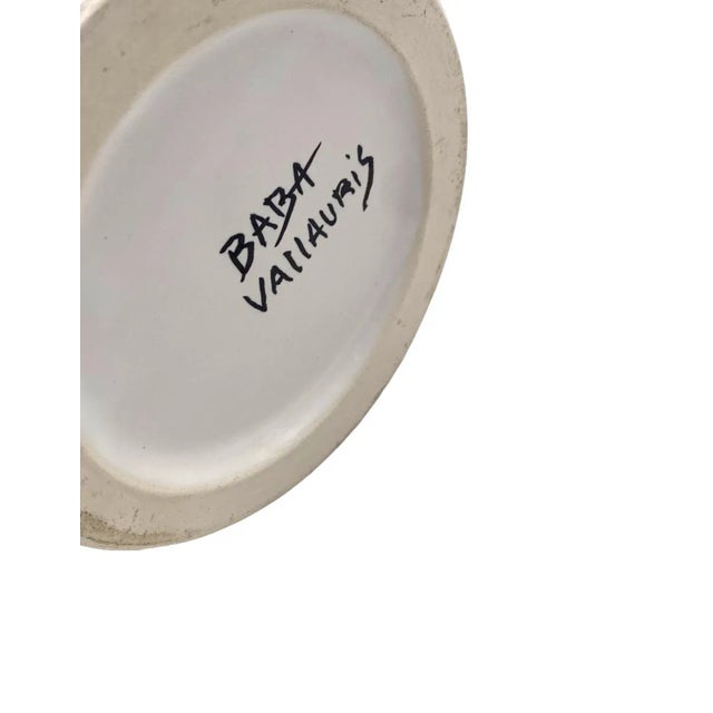 Postmodern Ceramic 'Femme' Vase, Baba, Vallauris France Ca. 1980s For Sale - Image 12 of 12