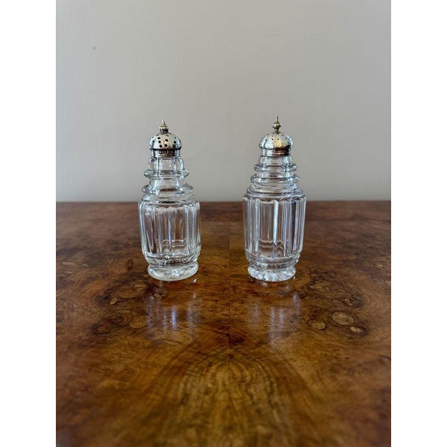 Antique Georgian Bottle Cruet Set, 1800s, Set of 8 For Sale - Image 6 of 10