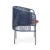 Not Yet Made - Made To Order Blue Caribe Chic Dining Chairs by Sebastian Herkner, Set of 4 For Sale - Image 5 of 10