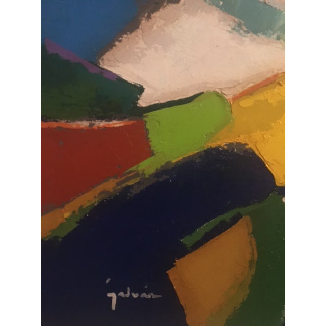 Contemporary 2022 Contemporary Abstract Expressionist Oil Painting by Jesus Galvan For Sale - Image 3 of 9