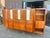Wood Monumental Wooden Cabinet with Parchment Panels attributed to Gio Ponti, 1950s For Sale - Image 7 of 12