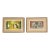 Late 20th Century Pair of Fernand Boilauges Signed Limited Edition Serigraphs, Framed For Sale