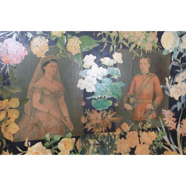 Napoleon III Screen in Canvas For Sale - Image 12 of 14