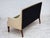Danish Ash Wood Two-Seater Sofa with Velour Upholstery, 1930s For Sale - Image 6 of 18