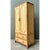 Vintage Notched Bamboo and Rattan Armoire For Sale - Image 4 of 12