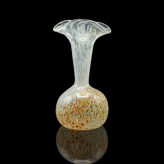 Vintage Display Vase, Continental, Art Glass, Posy Sleeve, Mid Century Modern For Sale - Image 4 of 10