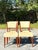 Vintage French Deco Dining Chairs - Set of 4 For Sale - Image 4 of 8