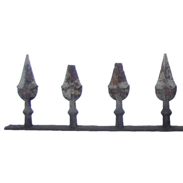 Antique French Iron Spear Architectural Element For Sale - Image 4 of 5