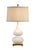 Ceramic Wildwood Whitney Table Lamp - Snow For Sale - Image 7 of 7