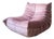 Pink Pearl Velvet Togo Lounge Chair by Michel Ducaroy for Ligne Roset, 1970 For Sale