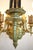 Antique French Bronze Chandelier Ceiling Light Fixture With Torchiere Arms, Rewired For Sale - Image 9 of 11