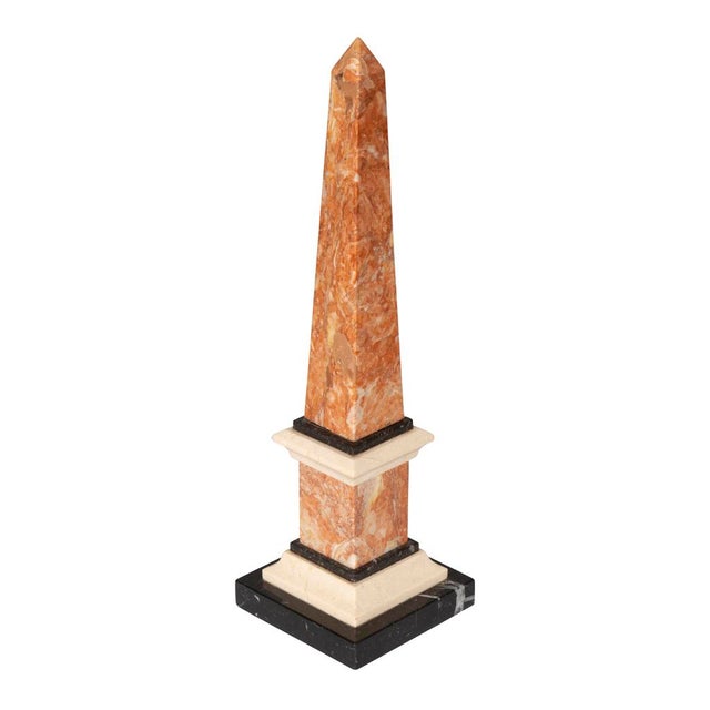 Grand Tour Pair of Italian Grand Tour Marble Obelisks For Sale - Image 3 of 10