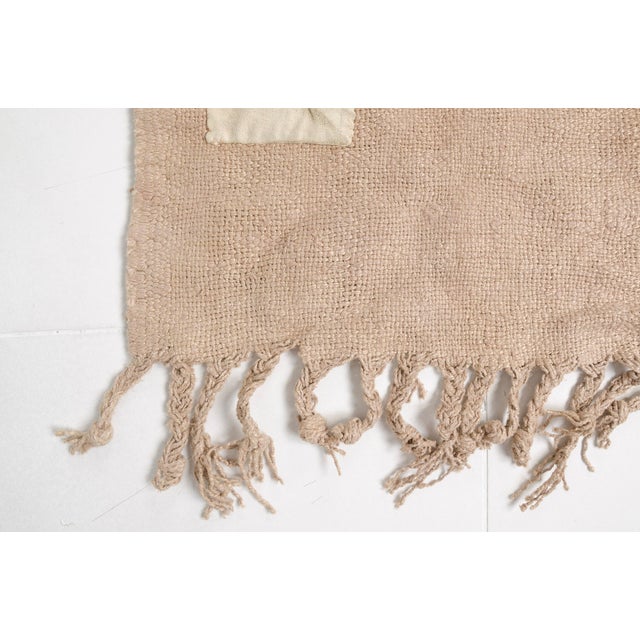 Camel Colour Hemp Kilim Runner For Sale - Image 10 of 10