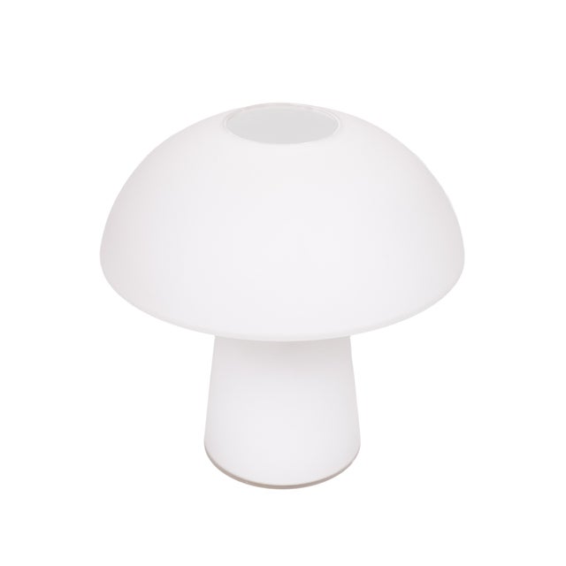 Mushroom lamps are very popular. Then this is the showpiece under the mushroom lamps . Made of iridescent milk glass and...