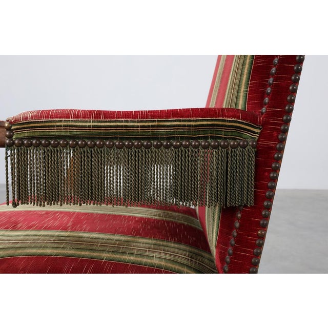 Antique French Louis XIV Chair in Oak, 1800s For Sale - Image 17 of 18