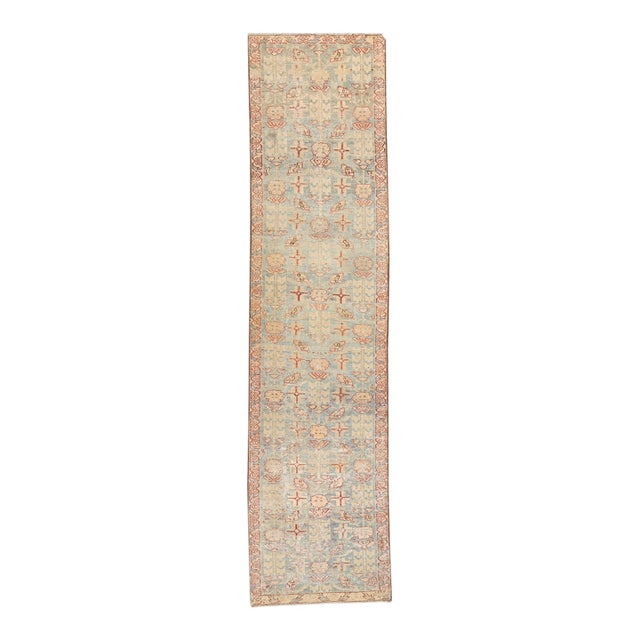 Antique Persian Malayer Rug, 02'06 X 09'09 For Sale