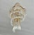 1960s French Style Custom Designed Crystal Waterfall Flush Mount Chandelier – 1 Light For Sale - Image 6 of 18