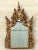 Late 20th Century Vintage Boho Gilt Temple Mirror For Sale - Image 5 of 9