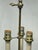 1960s Mid 20th Century Stiffel Brass 3-Light Bouillotte Table Lamp With Black Tôle Shade For Sale - Image 5 of 12