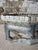 Metal Vintage Cast Iron Garden Trough Planter With Weathered Blue Patina For Sale - Image 7 of 9