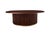 Contemporary Matthew Round Center Table by Wood Tailors Club For Sale - Image 3 of 8