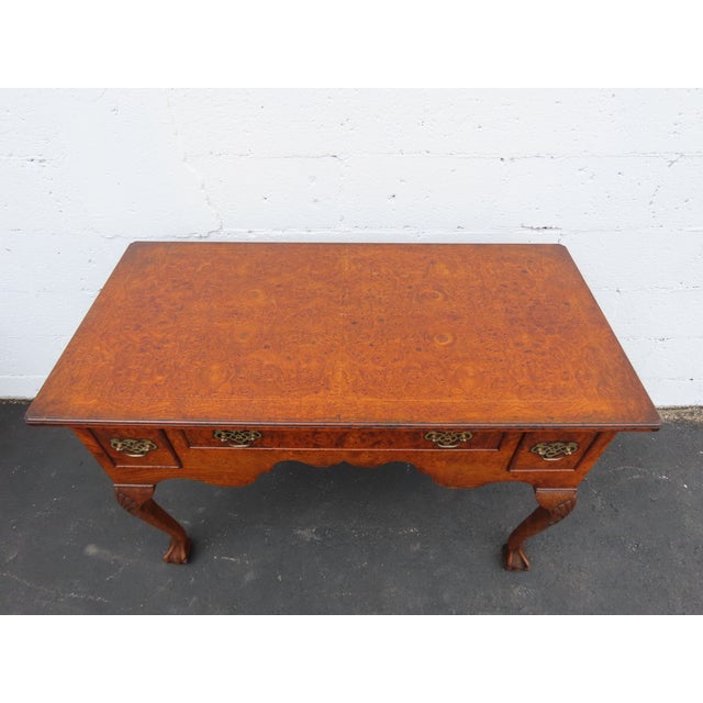 This great Desk is made of wood, solid wood, solid wood, burlwood, veneer, and metal. This desk is an excellent example of...