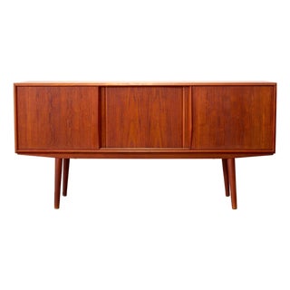 1950s Sejling Skabe Danish Teak Sideboard Designed by E.W. Bach For Sale