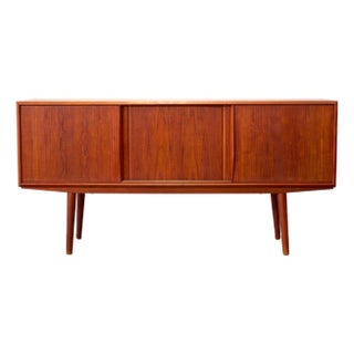Sejling Skabe Danish Teak Sideboard Designed by e.w. Bach For Sale