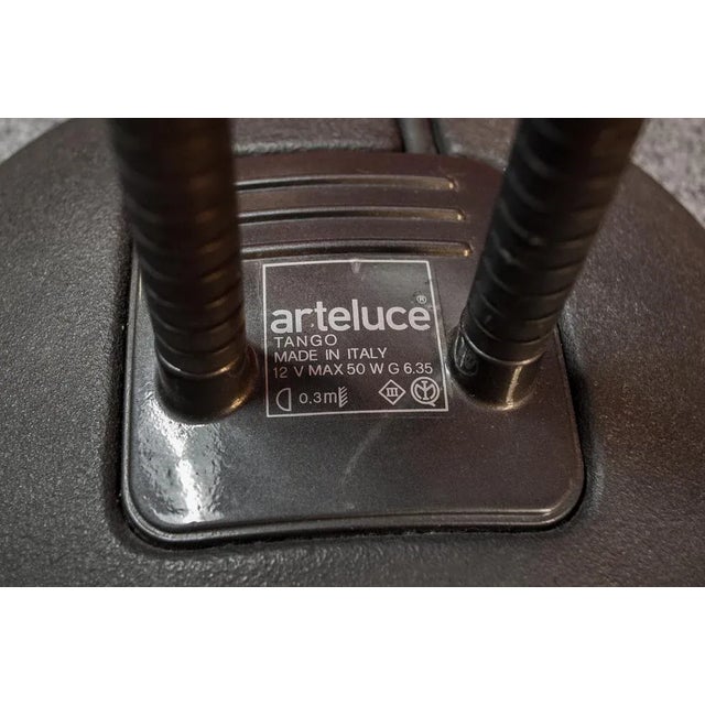 Tango Light in Black by Stephan Copeland for Arteluce, 1989 For Sale - Image 9 of 10