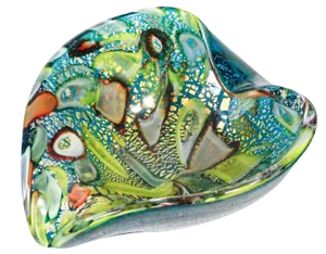 Murano Blown Glass Pocket Emptier
