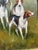 Fox Hunting Scene Oil Painting on Canvas Horses Hounds Equestrian Sporting Art For Sale - Image 9 of 14