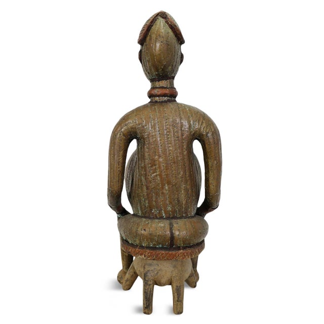 Vintage Cameroon Male / Female Fertility Sculpture For Sale - Image 4 of 7