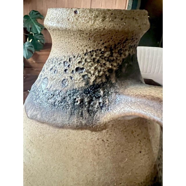 Mid-Century Model 671-30 Fat Lava Jug in Brown Ceramic from Scheurich Keramik, 1960s For Sale - Image 6 of 8
