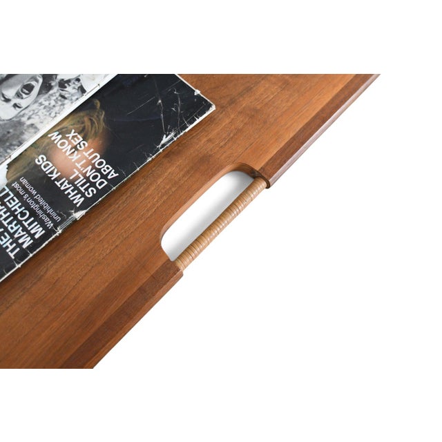 Mid 20th Century Attributed to Kipp Stewart for Drexel "Declaration" Magazine Side Table For Sale - Image 11 of 14