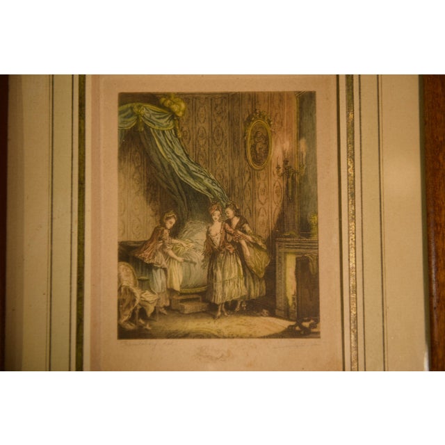 Sigmund Freudenberger, The Rising and the Setting of the Sun, 1800s, Paper, Set of 2 For Sale - Image 4 of 11