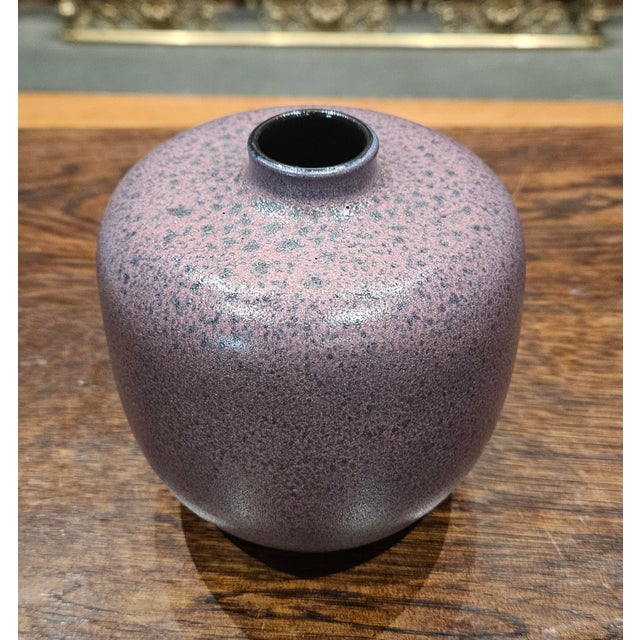 MCM West German "Atelier" Amethysts Vase For Sale In Charlotte - Image 6 of 9