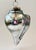 An exceptional oversized vintage mercury glass Christmas ornament crafted in the form of a realistic conch shell or sea...
