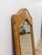 Drawing/Sketching Materials Coastal Pencil Reed Tall Arched Rectangular Wall Mirror, Woven Wood Frame Boho Wall Mirror For Sale - Image 7 of 10